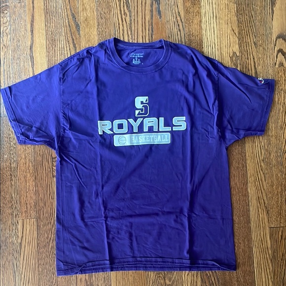 Champion Purple SCRANTON ROYALS BASKETBALL T-Shirt. - Picture 1 of 5